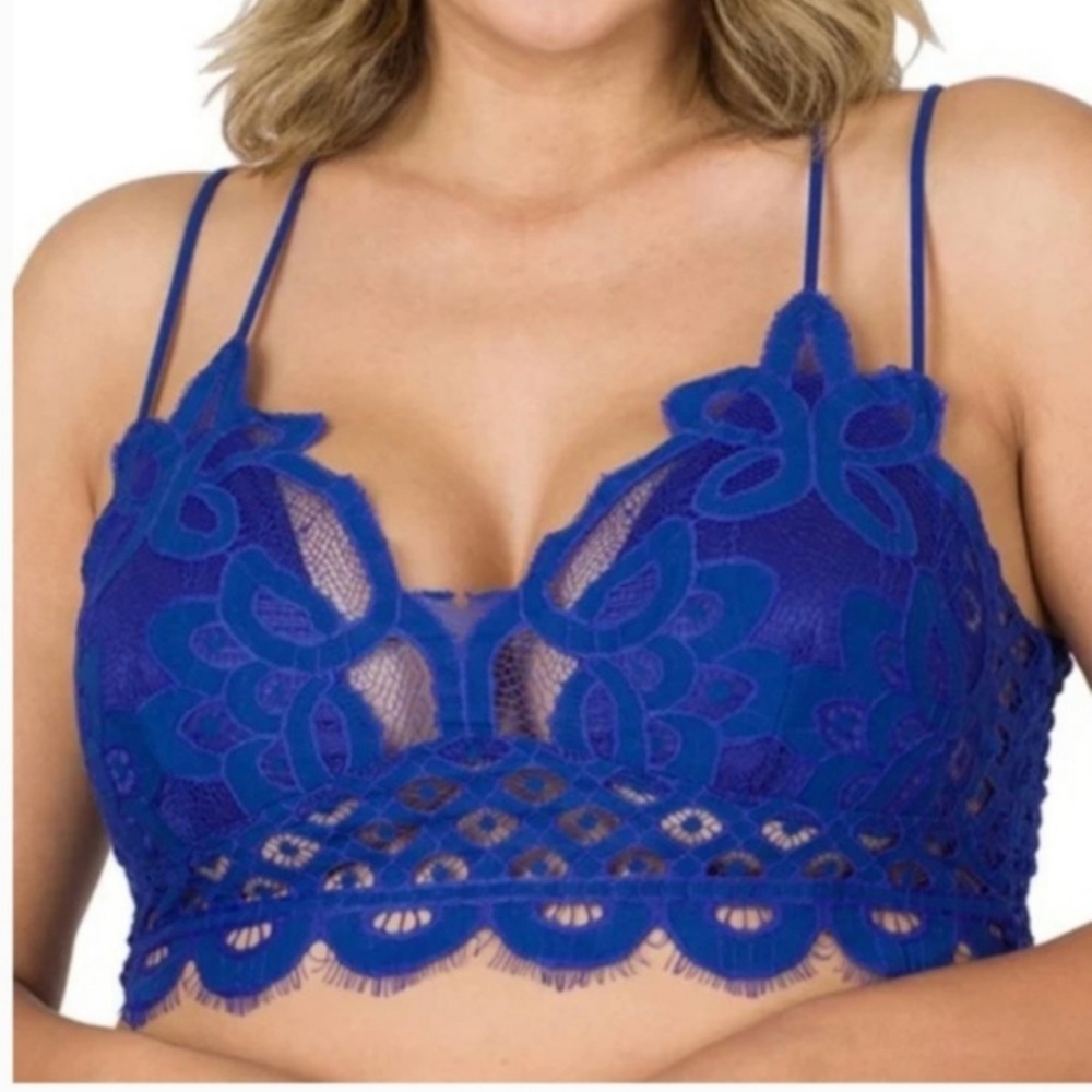 Zenana Ruffle Bra Falling For You